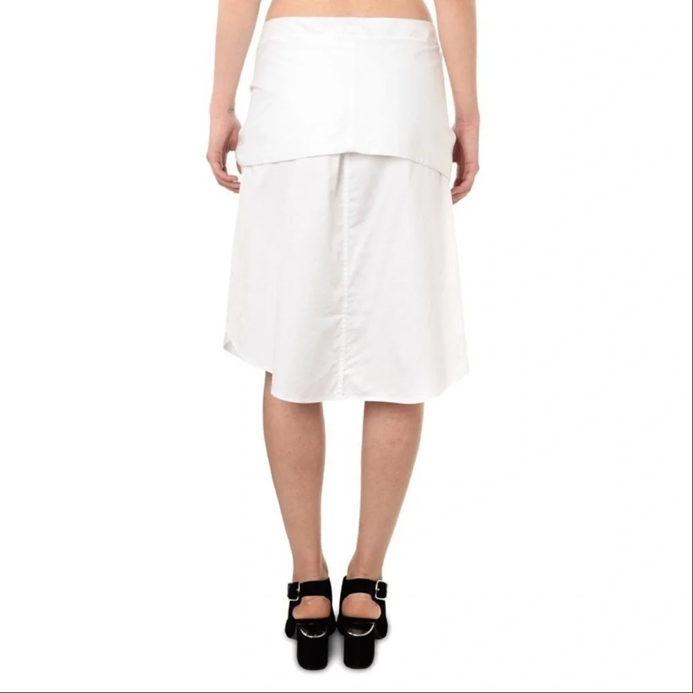 T by Alexander Wang front tie skirt